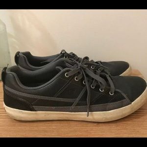 Skechers Size 12 Leather Memory Foam Walking Shoe